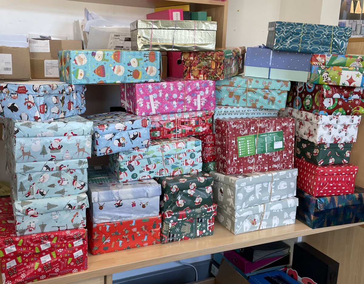 dsat_the's tweet photo. Thanks to everyone who joined in with the Christmas Box Appeal with @fsciuk. #teamtrinity #Christmas2021 https://t.co/4brOvhegsU