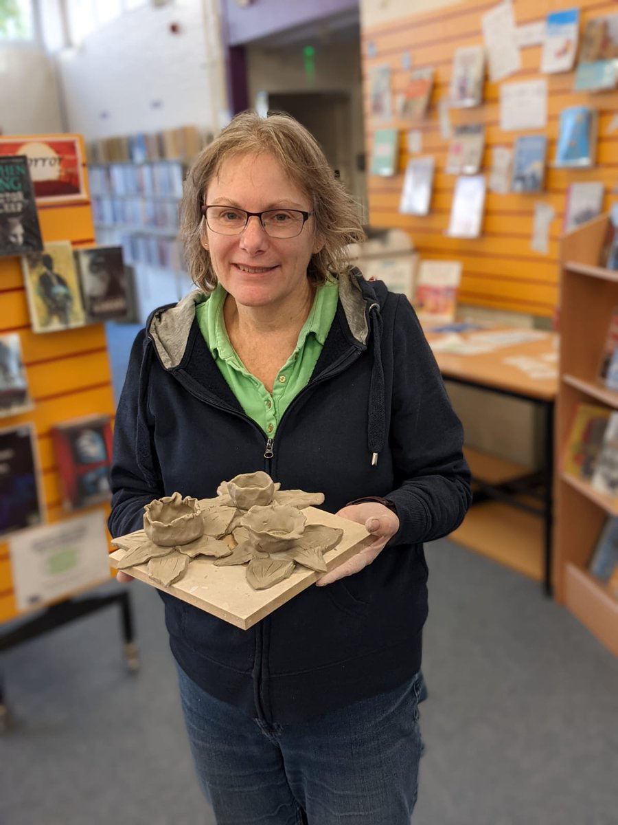 ArtsinLibraries's tweet photo. 'I have found it very worthwhile. I feel more confident in taking part/running events. It is the first time I have been involved in the planning stage of a project & seen it through to the end' #BartonLibrary @bnvvolunteers #CraftingCommunities #ACESupported
@mpftnhs @DCeramics https://t.co/tLAMMBwqlB
