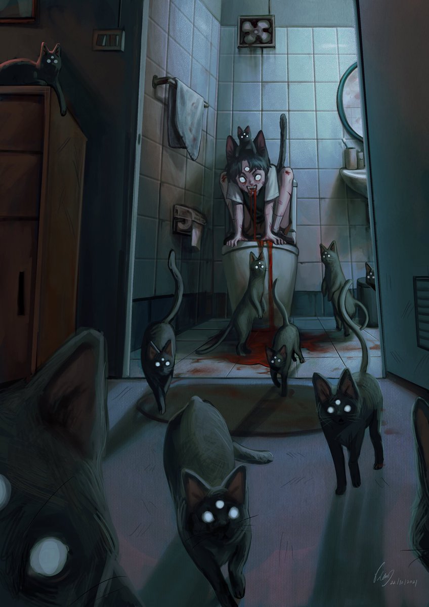 TW: blood , gore art
.
.

Untitled Cat 🐈‍⬛
