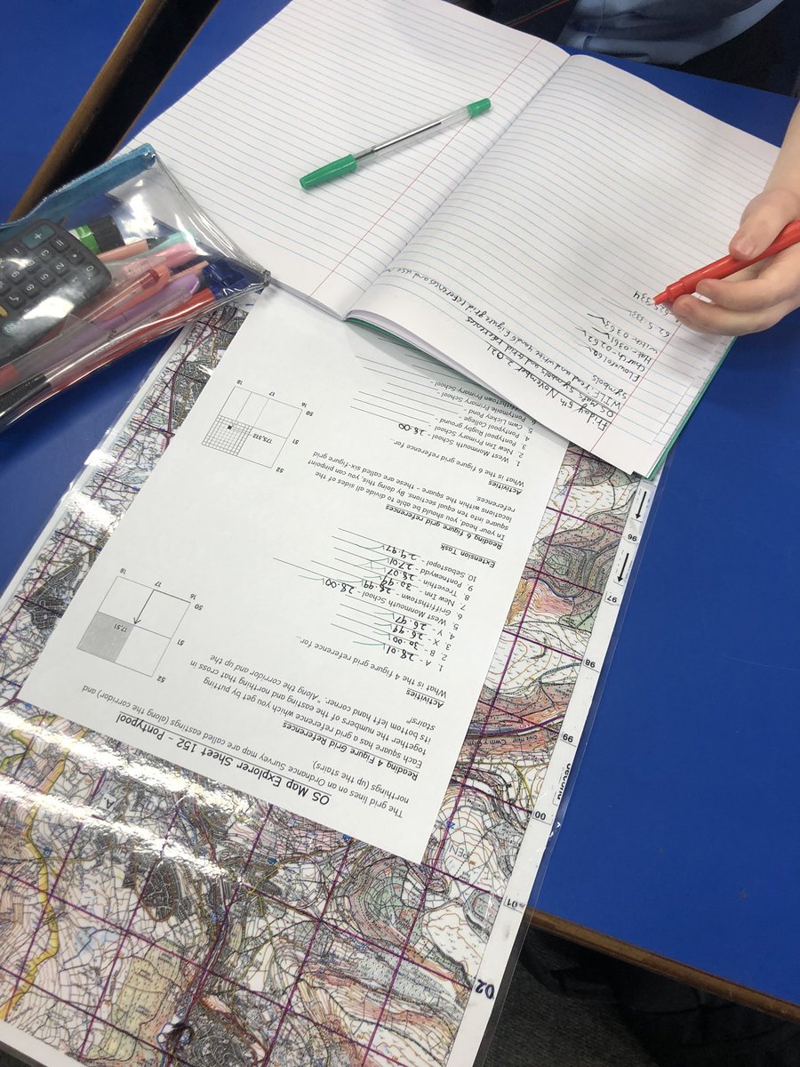 GeographyWms's tweet photo. 7Og using local area maps🗺to understand 4&6 #gridreferences. Awesome #FantansticFridays year7 😃 https://t.co/V1tPCA3E1t
