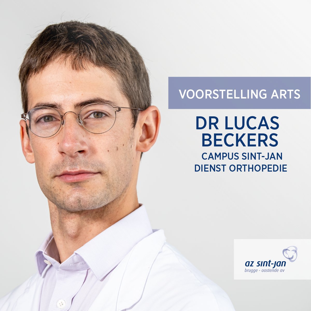 azsintjan's tweet photo. Dr. Lucas Beckers vervoegde de dienst #Orthopedie van onze campus Sint-Jan. Zijn interesses: #multiligamentaire en #sportgerelateerde #knieletsels #gewrichtssparende chirurgie en #reconstructieve behandelingen van #gonartrose #azsintjan. Lees meer: https://t.co/RpoylL9sFB https://t.co/MXsw3i2Oep