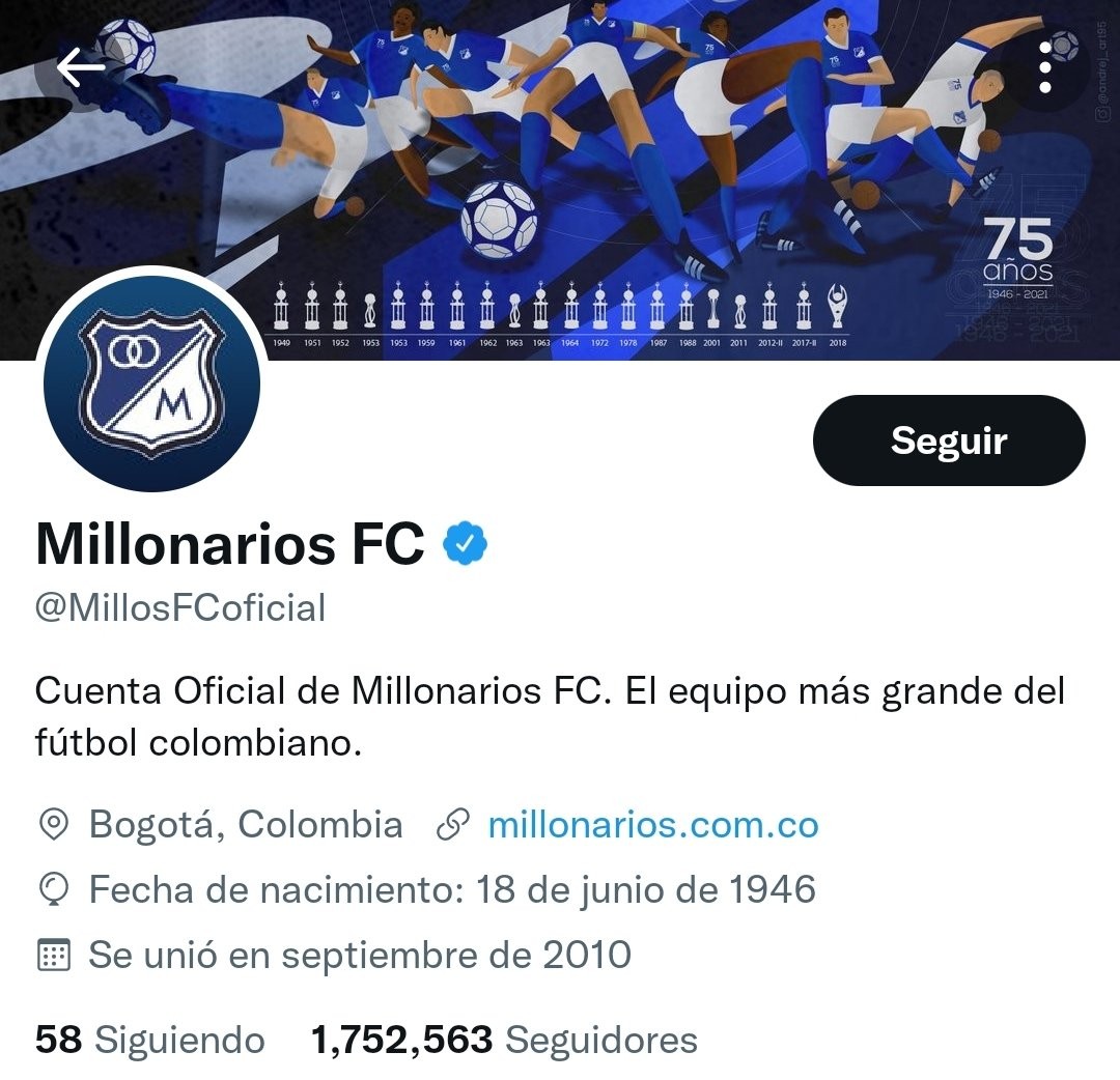 TioCopaMemes's tweet photo. Ranking de los 4️⃣ equipos colombianos 🇨🇴 con más seguidores en Twitter! 👇🏽 https://t.co/em9p4WGaUS