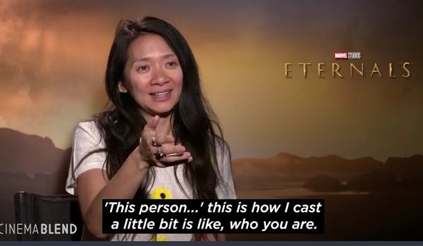 HarryMexOficial's tweet image. “Pensé 'Esta persona..(Harry) –así hago el casting, es un poco sobre quién eres– '..me hace pensar en Eros', cobra vida cuando lo veo. Entonces presenté la idea, si Harry acepta, si Kevin acepta funcionará y afortunadamente ambos aceptaron.”–Chloé Z sobre H como Eros en Eternals!