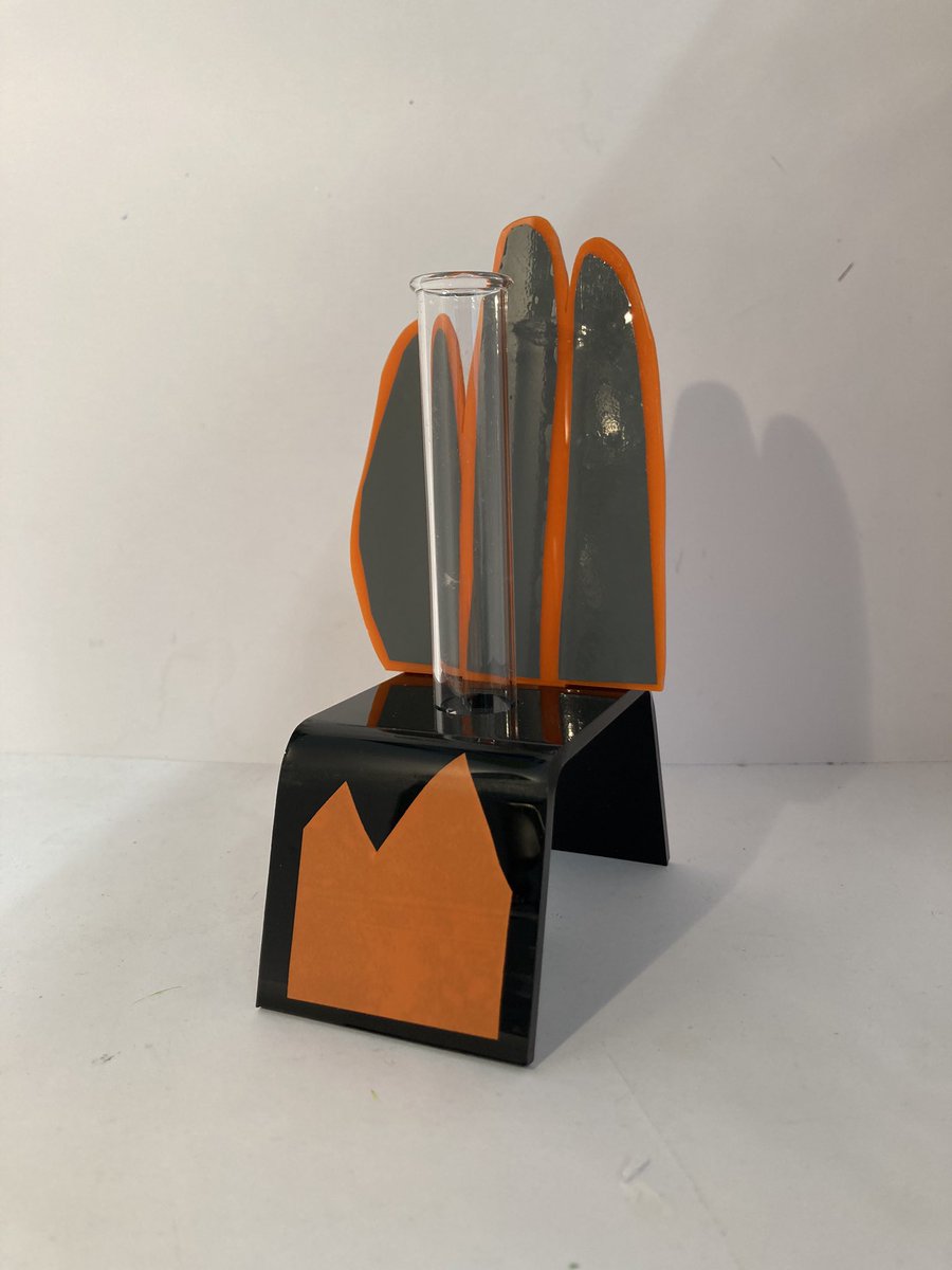 stpaulsdtdept's tweet photo. Well done Ben (Year 7)- acrylic vase based on the work of Zaha Hadid. https://t.co/68bw97m0C5