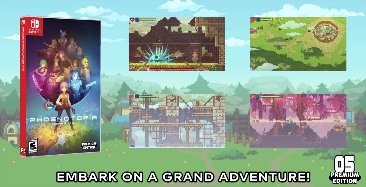 PremiumEdition1's tweet image. Series 3 has officially been revealed! We are so honored to be working with the devs from @FightMighty, @Phoenotopia and @Cathedral8bit!

If you missed our Direct where we showcase the various editions and pre-order details, watch it below!

youtu.be/mxuQ_uzHau4