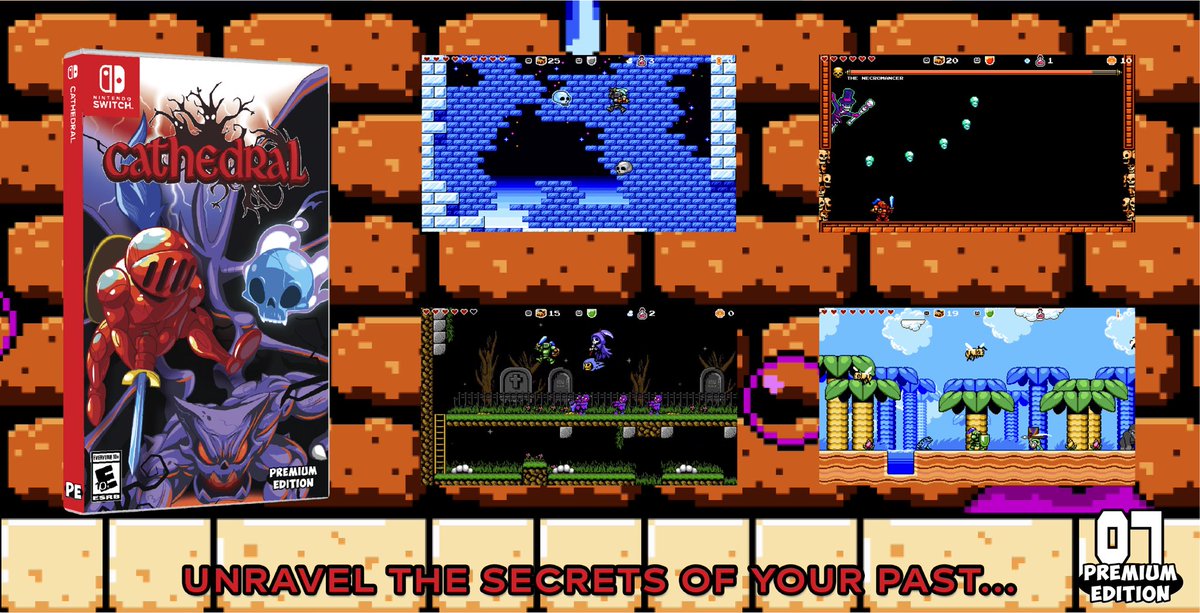 PremiumEdition1's tweet image. Series 3 has officially been revealed! We are so honored to be working with the devs from @FightMighty, @Phoenotopia and @Cathedral8bit!

If you missed our Direct where we showcase the various editions and pre-order details, watch it below!

youtu.be/mxuQ_uzHau4