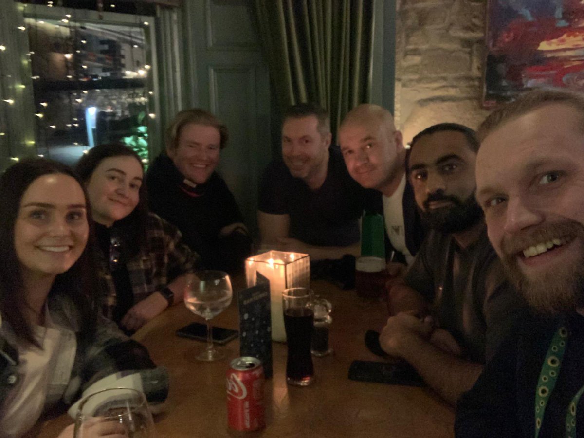 Here is my team for #COP26 great bunch of guys and girls with lots of experience and war stories to share. #teamworkmakesthedreamwork