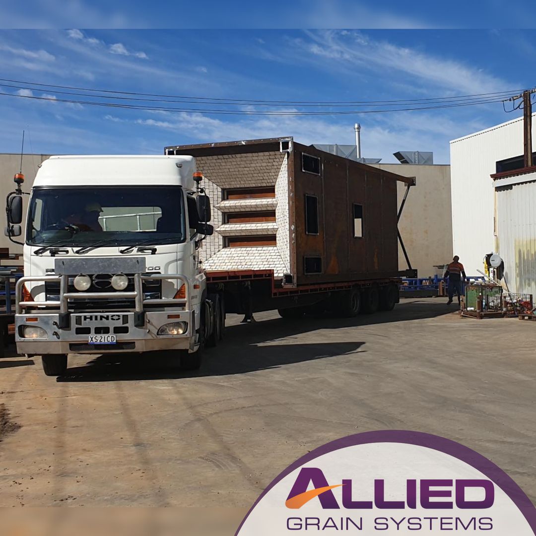 AlliedGrain's tweet photo. #AlliedGrainSystems has completed the bottom section of the @mettlertoledo bulk weigher built for @TPortsAus 💪 it's now being sent off to get painted before delivery to the site for installation early next year. #TPorts #epag https://t.co/hKTY4240dO