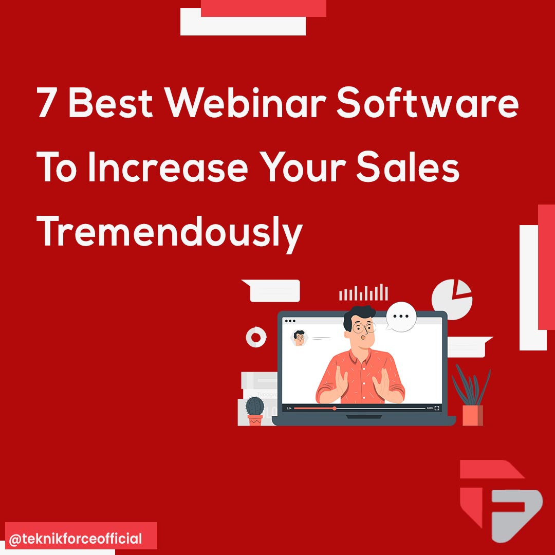 teknikforce's tweet image. Want to generate more leads through webinar marketing?

Check out these  best Webinar Tools that can increase your customer base easily.
#webinars #webinartools #webinarbuilder