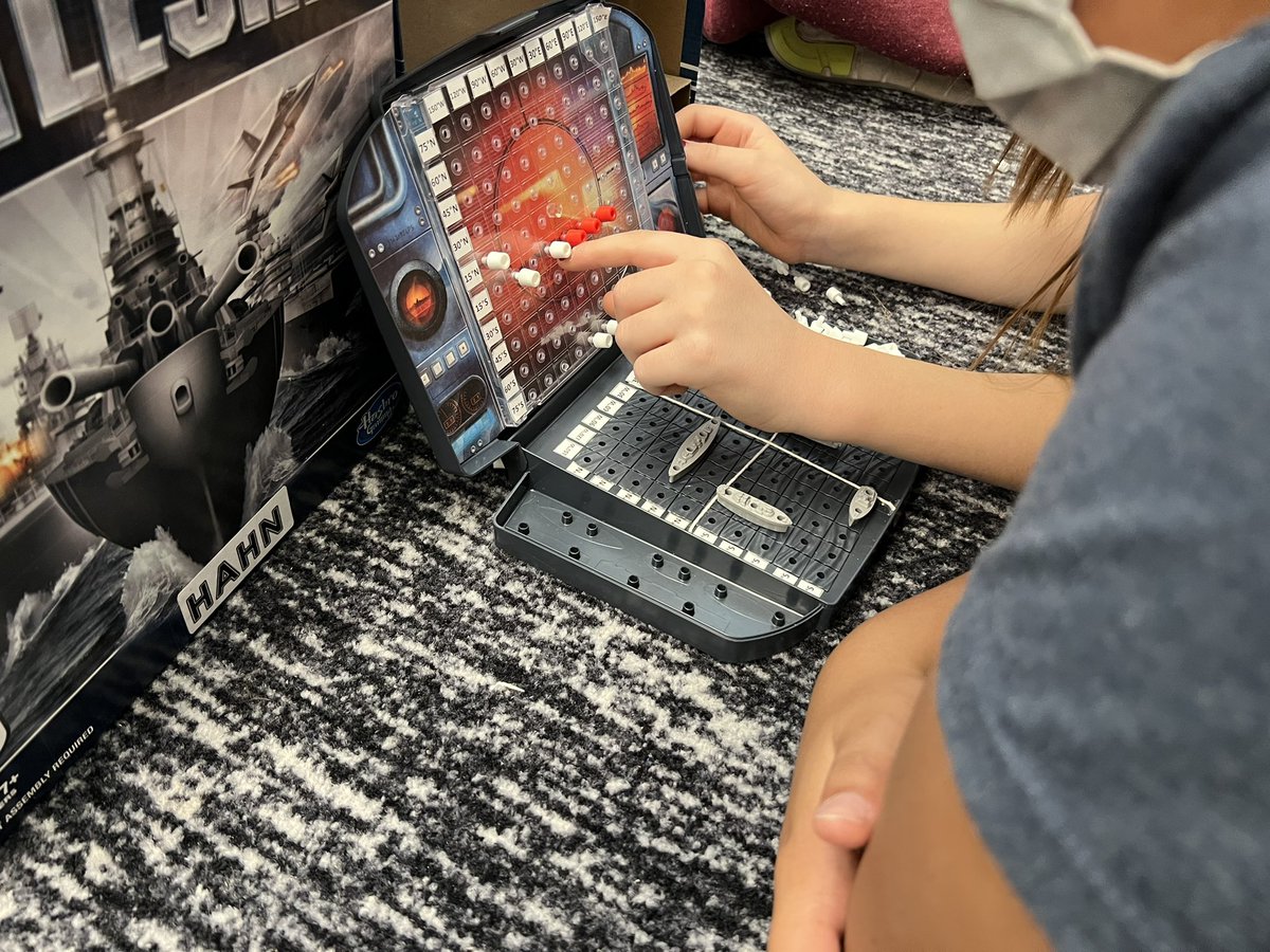 FRR_4H's tweet photo. You sunk my #battleship! 4H played #latitude #longitude Battleship in #socialstudies to help solidify our use of coordinates &amp; to review our hemispheres. #mappingskills #learningisfun https://t.co/eA94xPOpBT
