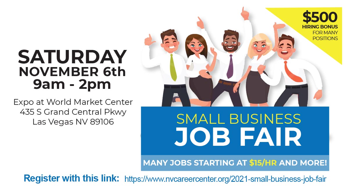 EmployNVSouth's tweet image. Huge #JobFair | #RealCompanies | #RealJobs. Nov 6 | 9a - 2p | Expo - World Market Center. 116 Companies lookin to hire. Many jobs $15/hr +. Walk-ins welcome but save time and pre-register:  bit.ly/3BKTWBg  
#lasvegas #hendersonnv #jobs #LVjobs #northlasvegas #Clarkcounty