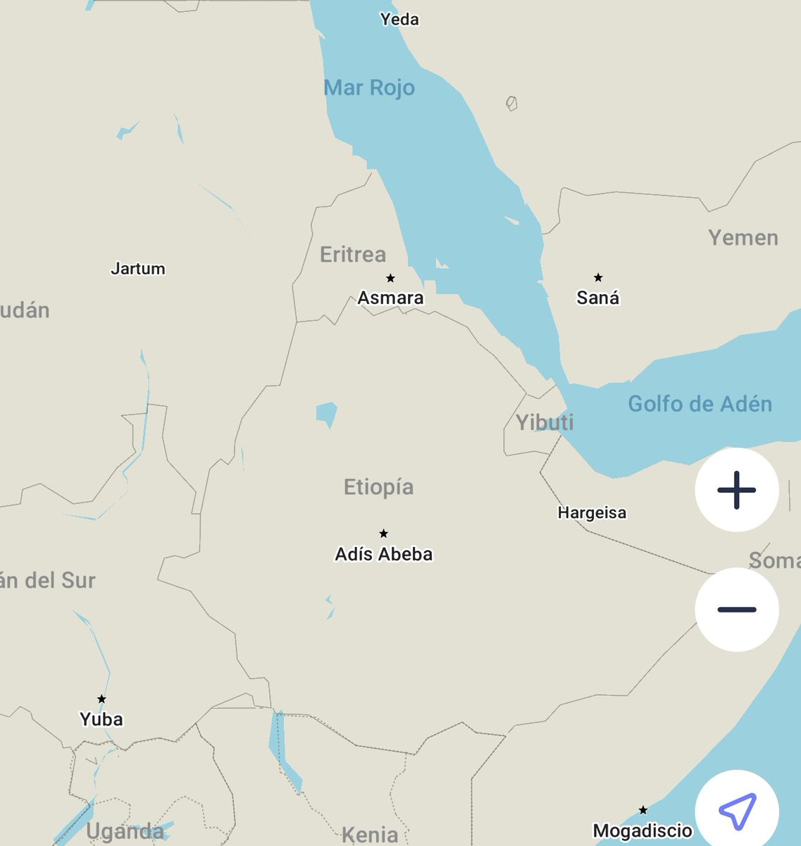 xavieraldekoa's tweet photo. Se avecina tormenta en Etiopía y pinta mal. Las fuerzas tigray, que ya aguantaron embestida del ejército etíope y eritreo, se acercan a la capital. La región se tambalea: Sudan con golpe de estado, Somalia débil y Sudán del Sur y Eritrea rotas. Una Etiopía estable es clave. https://t.co/4OdGn13dd4