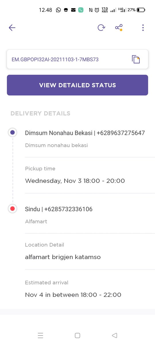 devidu89's tweet photo. Dear @Paxelindonesia ini kenapa belum sampe juga ya , harusnya dari semalem 😌
Takut rusak soalnya Frozen food https://t.co/wR3oNGpXEE