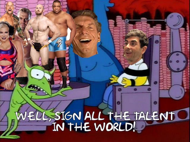 SimpsonsWWE's tweet photo. #isallelite https://t.co/NcZ5f2nVE2