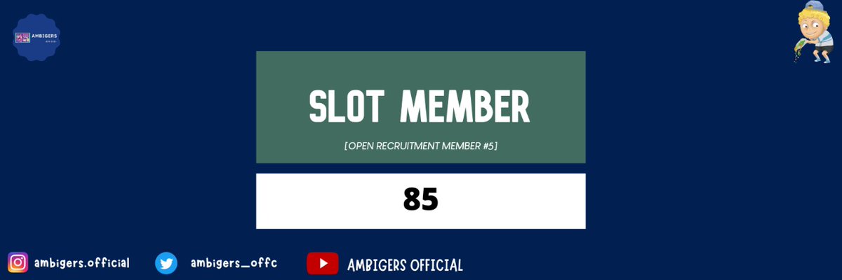 ambigers_offc's tweet photo. [Open Recruitment Member #5]
Hari gini masih bingung mau ngambis sama siapa? Gausah bingung-bingung, yuk gabung Ambigers!
📆 : 5-7 November 2021.
📝 : https://t.co/kjH9NavE0v
Tunggu konfirmasi dari kami di Email kalian ya, maks 7×24 jam. We're waiting for u to be part of Ambigers https://t.co/j0N0vG1u10