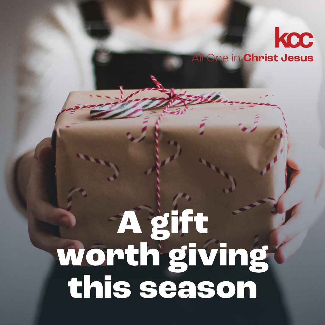 With Christmas fast approaching, KCC would love for you to consider gifting someone the opportunity to attend a KCC event as the Christmas season draws near – or perhaps gift a ticket just for encouragement after a difficult year.  Read: bit.ly/3k5Yf4a