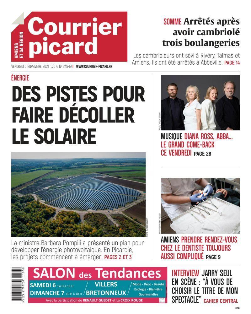 CourrierPicard's tweet photo. Nos éditions du vendredi 5 novembre sont disponibles ici ➡️ https://t.co/9AmiKwCi4v https://t.co/8Fy23pk45n