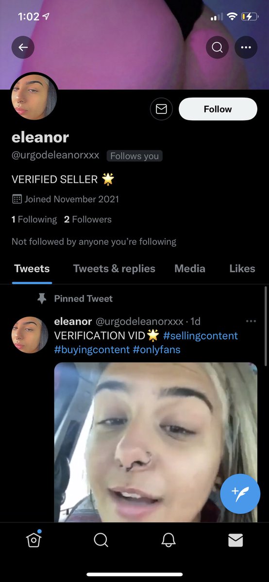 jake849830341's tweet photo. @urgodeleanorxxx don’t buy from her she’s scamming, #buyingcontent #sellingcontent https://t.co/8K6TrgFQoB