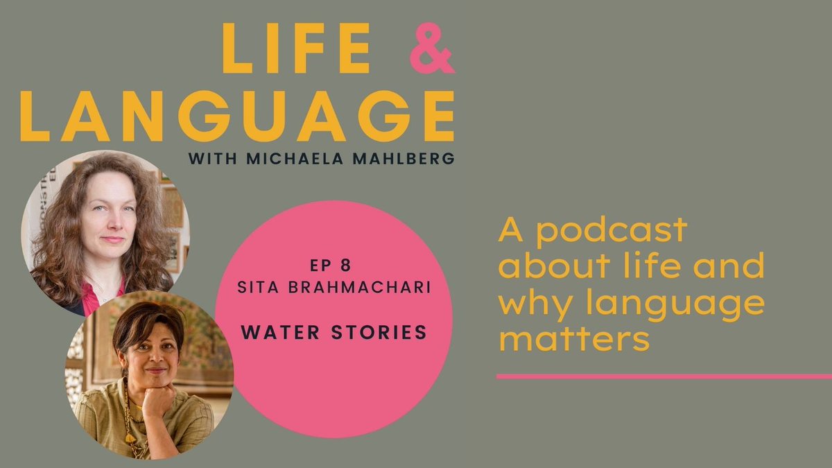 My chat with children’s & YA author @SitaBrahmachari -  water as a profound reflection of what it means to be human - diving, surfacing, living rivers, water pollution & climate chaos. Expressing your voice to the world. The power of the arts #COP26 #LiLa 
tinyurl.com/n6sxyx43