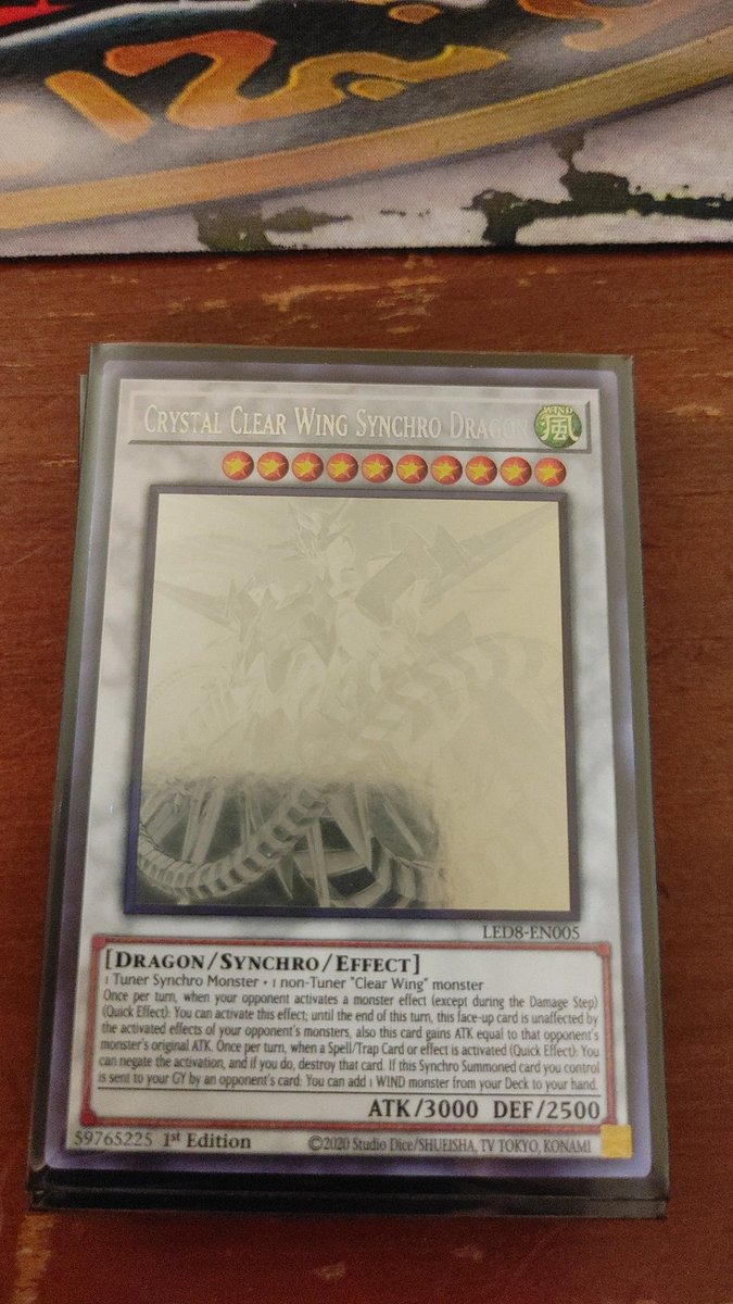SparkmanYou's tweet photo. @YuGiOh_TCG Pulled it yall! Come check out the video being posted tomorrow at 2 pm est. https://t.co/QbCcJ6OQh3