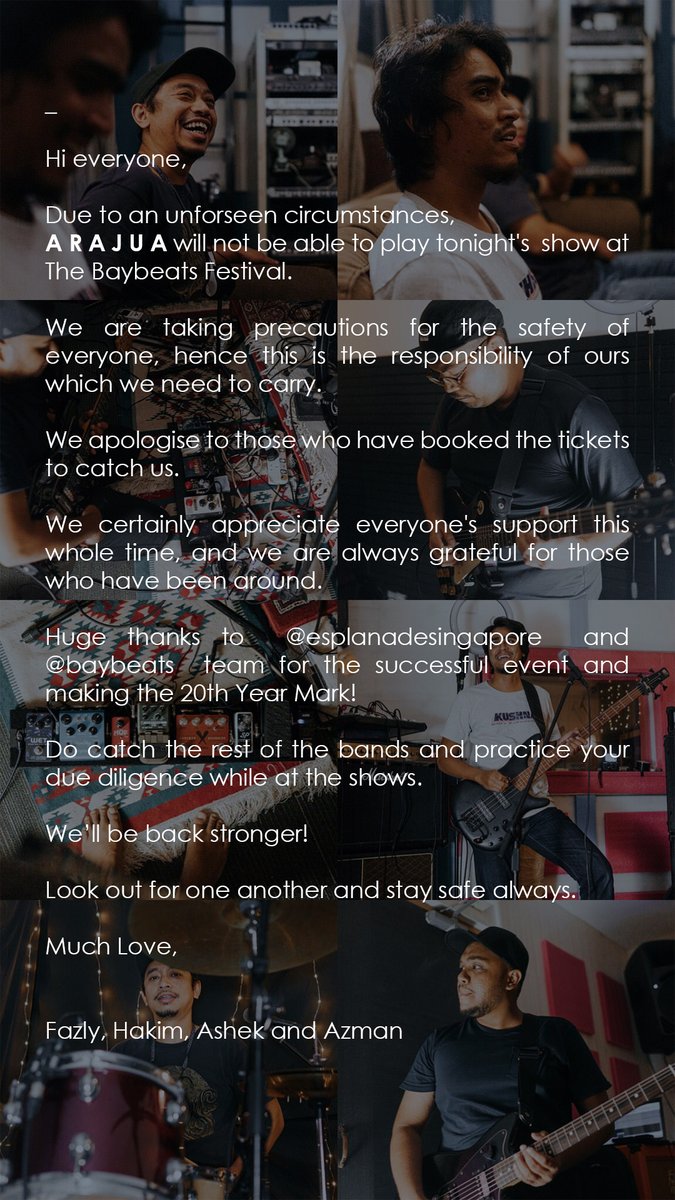 We are sorry everyone! Keep safe wherever you are at. Strange time it is.