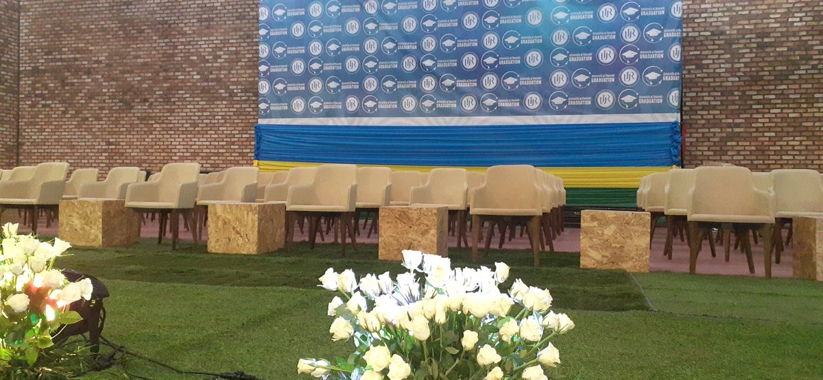Uni_Rwanda's tweet image. All set for our 2nd Graduation ceremony of 2021. The event will also be live-streamed this afternoon from 2pm. Get the link youtube.com/watch?v=kTW8QQ…