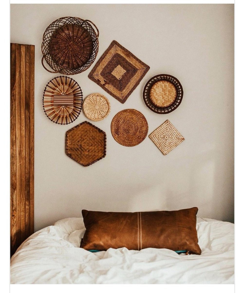 Deepika_chaudry's tweet photo. A collection of baskets grouped together &amp; hung on wall, is the latest trend that's inexpensive and easy to recreate in your home.#sustainableliving #SupportLocal #VocalForLocal https://t.co/sVNGxRXT4q