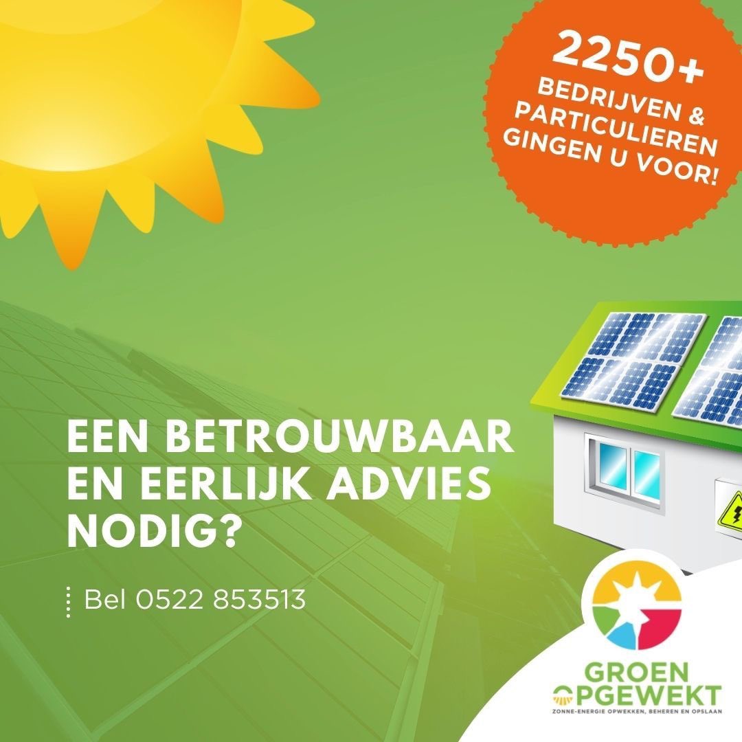 Steeds meer mensen kiezen voor #zonnepanelen op hun dak. Zonnepanelen zijn namelijk niet alleen goed voor het milieu, maar zorgen ook voor een flinke besparing op uw maandelijkse #energierekening! 

Maar hoe werken zonnepanelen nou precies? 
☎️ 0522 853513 groenopgewekt.nl/actie/