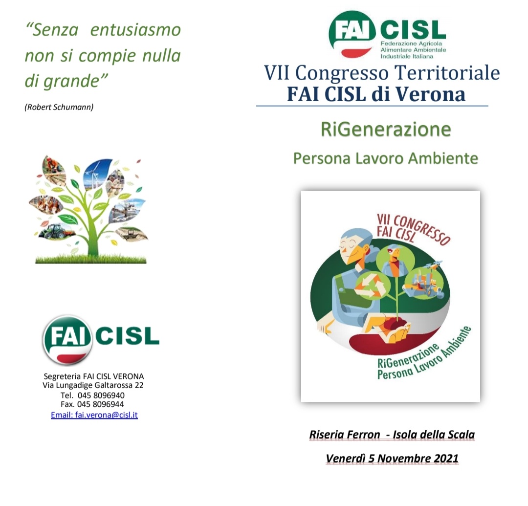 cislverona's tweet photo. 📆Oggi al via i congressi delle categorie, la prima la @FaiVerona ad #isoladellascala #rigenerazione #persona #lavoro #ambiente 👇 https://t.co/SLmtig7KuZ