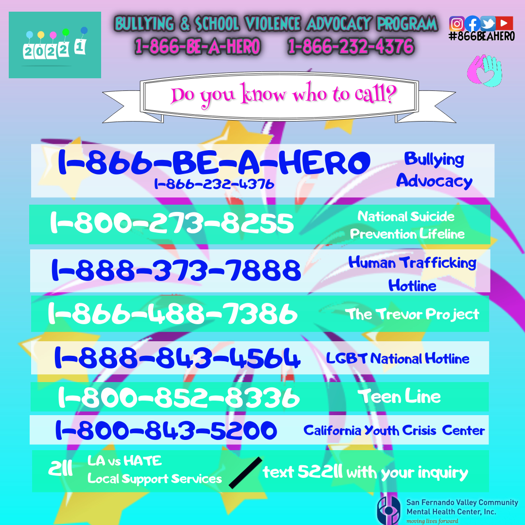 866beahero's tweet photo. #SFVCMHC #RISEUPAGAINSTBULLYING #MOVINGLIVESFORWARD #866BEAHERO #211LACOUNTY #LAVSHATE
WATCH ALL OUR VIDEOS ON OUR YOUTUBE CHANNEL 866BEAHERO! 
#LEVANTATECONTRAELACOSO #MOVIENDOVIDASADELANTE 
VEA TODOS NUESTROS VIDEOS EN NUESTRA PAGINA DE YOUTUBE 866BEAHERO! https://t.co/T8Ylz5COHQ