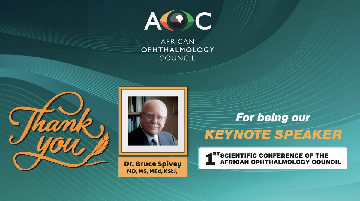 AOCofficial1's tweet photo. ‘The Evolving strength of African Ophthalmology’ presentation by @Dr.BruceSpivey was an eye opener to the audience. Thank you for the informative lessons.
#AOCConference #AfricanOphthalmology https://t.co/mdagCeTdfs