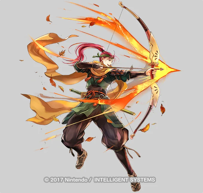 ファイアーエムブレムヒーローズにて『直截痛烈の忍者 シノン』のイラストを担当させていただきました!よろしくお願いします。
I drew " Shinon: Sharptongue Ninja" for Fire Emblem Heroes! 
#FEヒーローズ #FEHeroes 