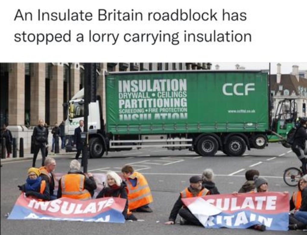 BJRoute66's tweet photo. #Goodmorning to you All! Insulate Britain block lorry carrying INSULATION! #Bonjour #WhaChaCock #BuenosDias #Bienvenue #BonDia #NiHao #GoedeMorgan #Ola #GoeleMoere #AlrightMate #GutenMorgen #Konnichiwa #Kaliméra #Hola #Ciao #HiYa #WhaCha #Buongiorno #ShubhPrabhaat 🖐🏽👍🏽 https://t.co/0Th2LZ3WhT