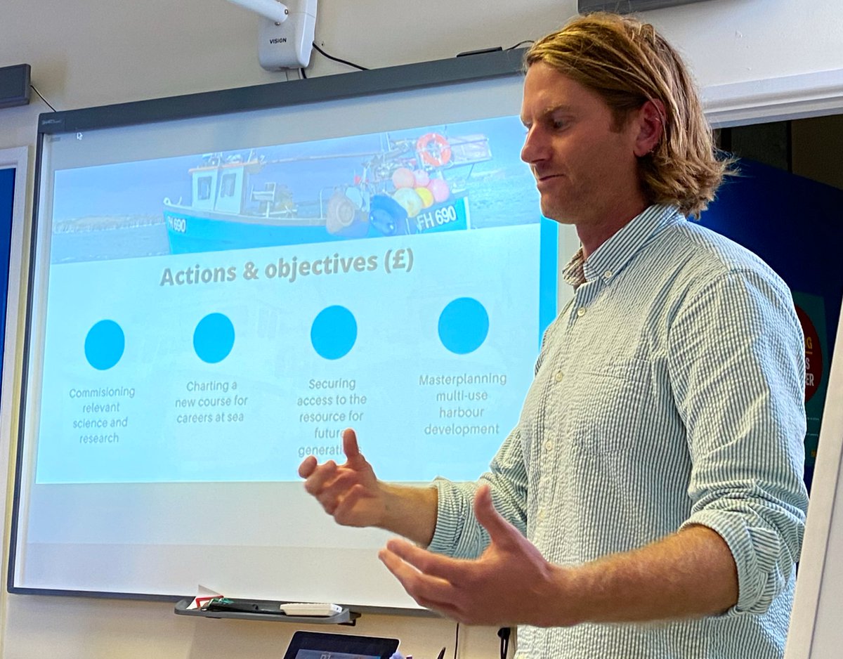 NathandeRoz's tweet photo. Few photos from Newlyn yesterday with @Cornishfpo @LambournTom hosting the @LEPCornwall_IoS and sharing draft seafood sector strategy. Great to have f2f engagement after months of zoom! Tasters at #Argoe were off the chart https://t.co/XEkaiMj6ui