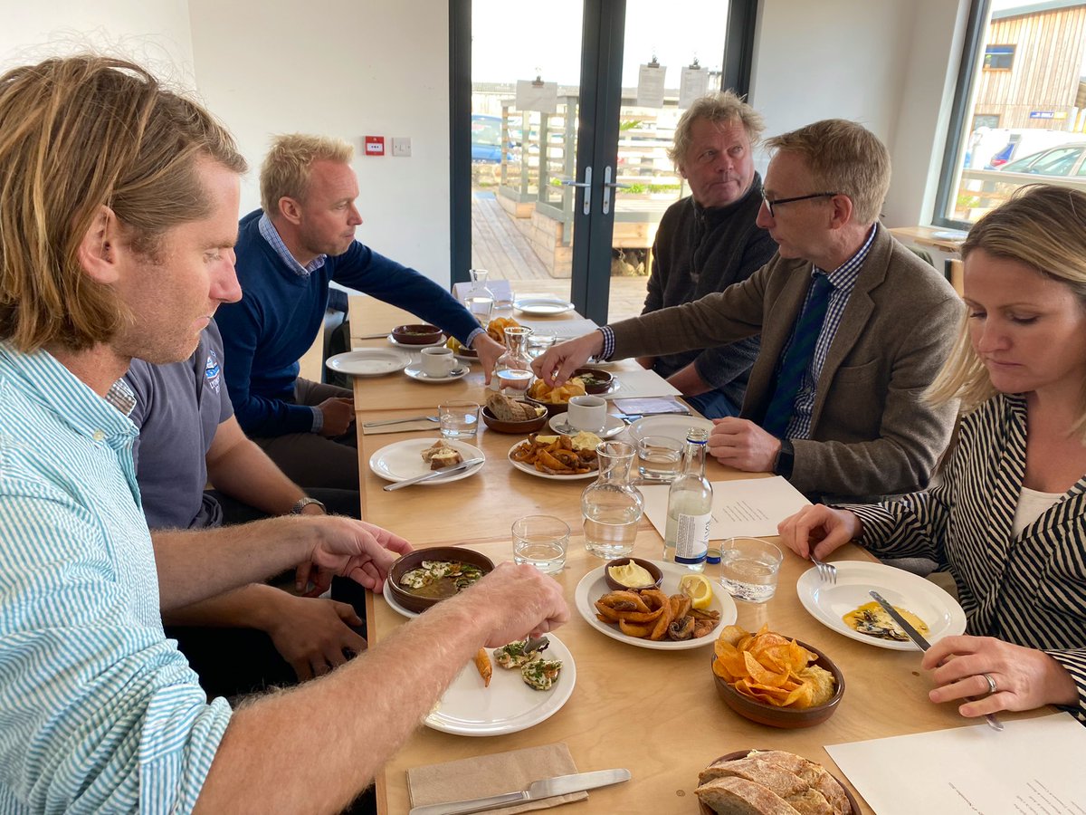 NathandeRoz's tweet photo. Few photos from Newlyn yesterday with @Cornishfpo @LambournTom hosting the @LEPCornwall_IoS and sharing draft seafood sector strategy. Great to have f2f engagement after months of zoom! Tasters at #Argoe were off the chart https://t.co/XEkaiMj6ui