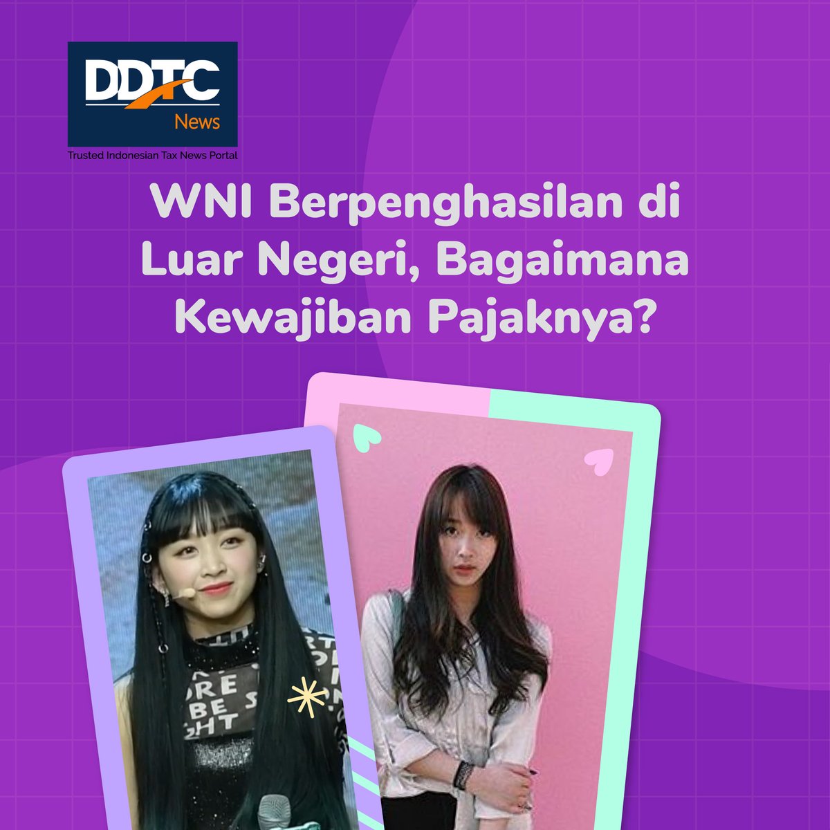 DDTCNews's tweet photo. Annyeong haseyo yeorobun para pembaca setia DDTCNews!
Sudah tau kewajiban wajib pajak WNI yang berkarir di luar negeri?
Apakah sama dengan mereka yang bekerja di dalam negeri? Atau justru ada banyak perbedaan?
#DDTCNews #WajibPajak #Pajak #DJP #KewajibanPerpajakan #WPOP https://t.co/7dRbovyDiw