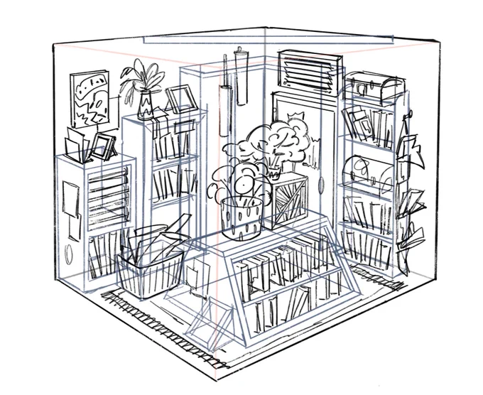 brushing up on perspective stuff 