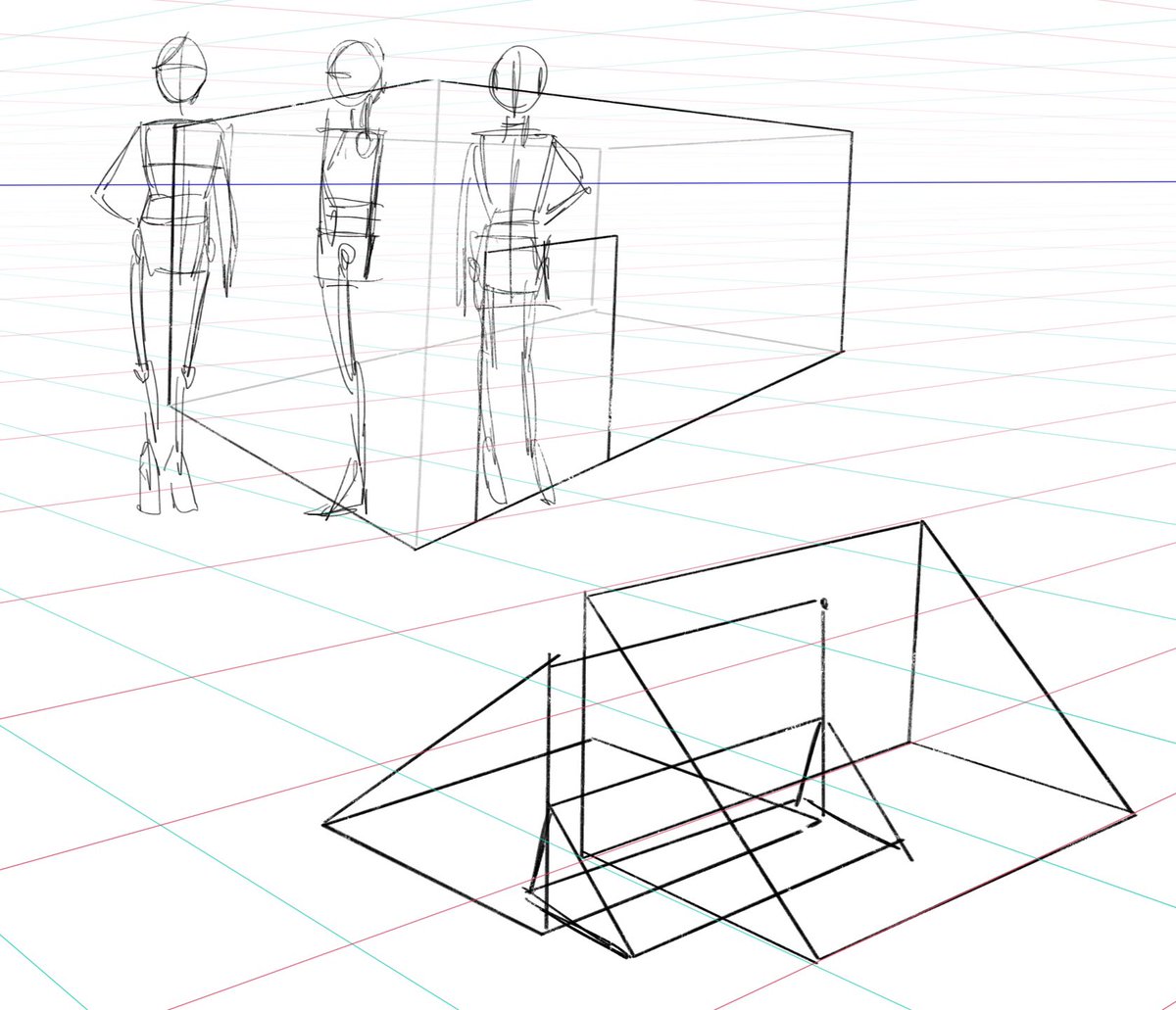 brushing up on perspective stuff 