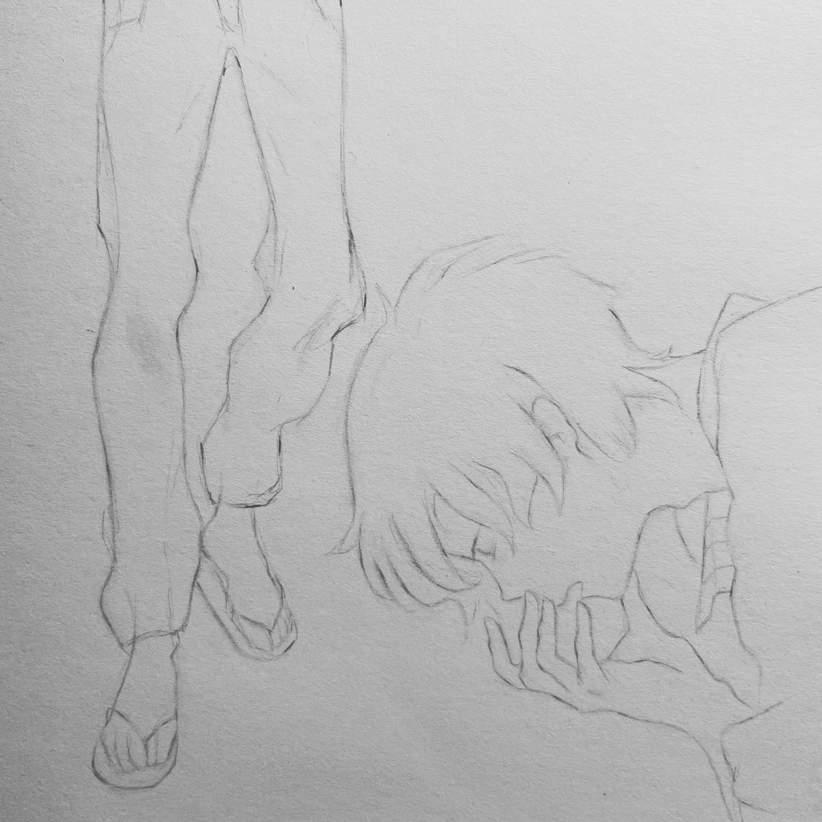 eoon_k's tweet photo. “do you start crying at the sight of me?”
#UmibeNoEtranger #shunhashimoto #comissionsopen #sketch https://t.co/xSW8J5KO75