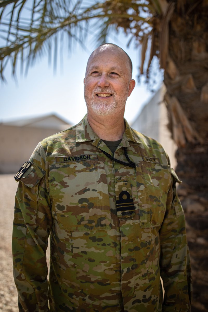 Initially joining #YourADF as a medical student in search of a career that was out of the ordinary, neurosurgeon Lieutenant Commander Andrew Davidson now works in the role 3 hospital at the Baghdad Diplomatic Support Centre.💪 📖 bit.ly/3CM4LEr #DefenceJobs #OpOkra