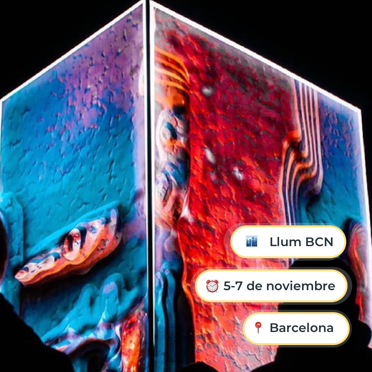 Desde hoy el #poblenou vuelve a iluminarse gracias a #LlumBCN💡😍
¡En #Sharify encontrarás el mapa de todas las instalaciones!

📍Poble Nou
💡Llum BCN
🗓️ 5 - 7 de noviembre

<a href="/bcncultura/">Barcelona Cultura</a>
