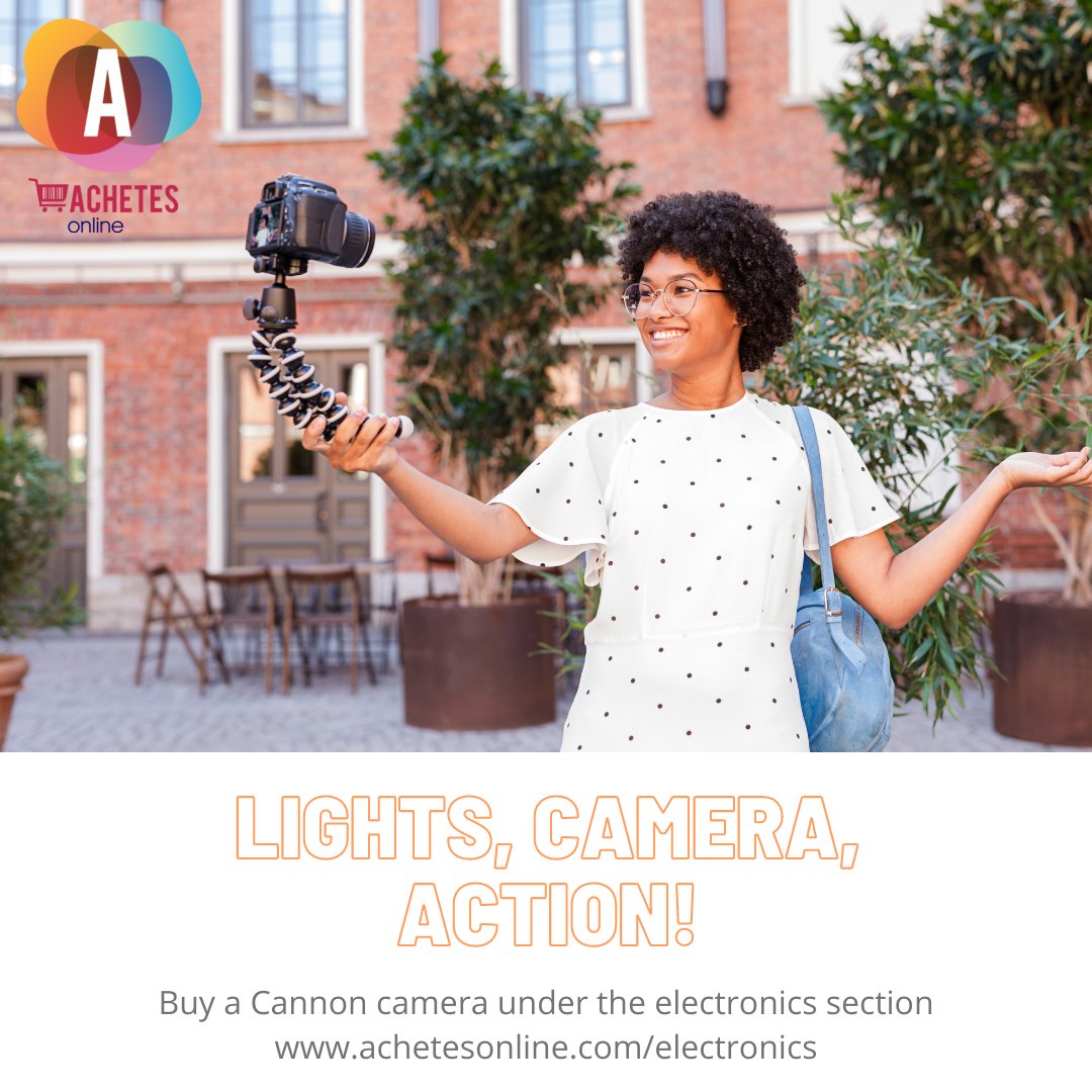 AchetesO's tweet photo. It’s all about content! Shop a range of Canon cameras and start creating the best quality content &amp; memories today!
https://t.co/ucknzlj8zr 

#nationwide #marketplace #onlineshopping #quickdelivery #food #homeware #beauty #apparel #homedecor #healthy #pharmacy #achetesonline https://t.co/blElITc5wS