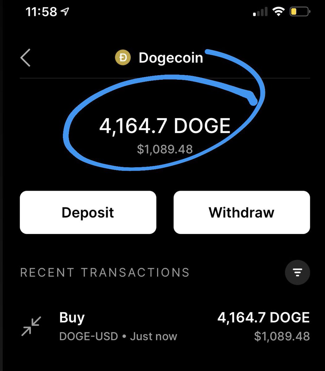 ProTheDoge's tweet photo. To celebrate Tesla testing payments for #Doge I just bought the dip 🤷🏼‍♂️ https://t.co/bgx70iDZYB