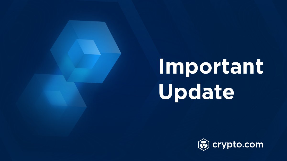 cryptocom's tweet photo. https://t.co/vCNztATkNg is supporting @Theta_Network’s mainnet upgrade.
 
$THETA deposits/withdrawals will be temporarily suspended in the App and Exchange at 18:00 UTC on 7 November 2021. 
 
Trading of $THETA will not be affected.
 
Details: https://t.co/PfdEkM5JUH https://t.co/f67u23ZJA9