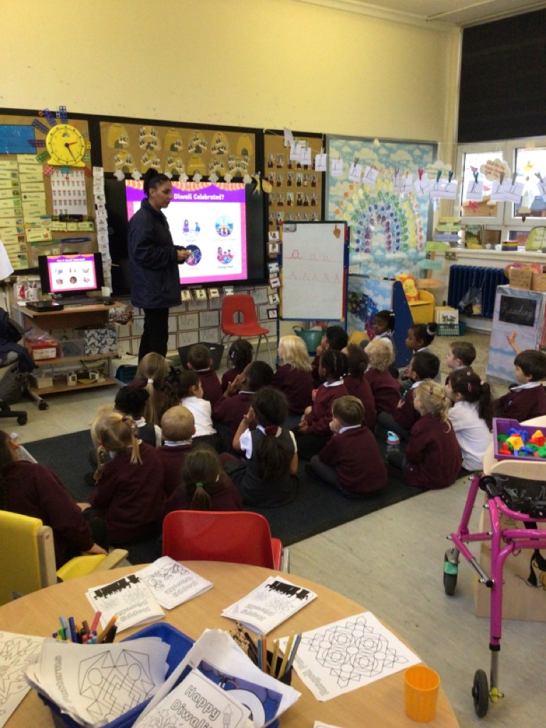 rec_hp's tweet photo. Happy Diwali to all our families that celebrate it!  The children have enjoyed learning about Diwali today and they have enjoyed making cards and colouring some Rangoli patterns in. 🕯️ https://t.co/MqRzSXnFm9
