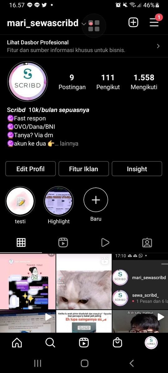 yuluyola17's tweet image. Open jasa download file scribd. 📖
Selain download juga bisa sewa scribdnya selama sebulan. Bisa perpanjang 😎
Bisa langsung dm instagram @ marisewascribd
Atau @ sewa_scribd_
Kalau masih belum punya instagram bisa dm twitter @yuluyola17 ya
#scribd #downloadscribd #scribdina