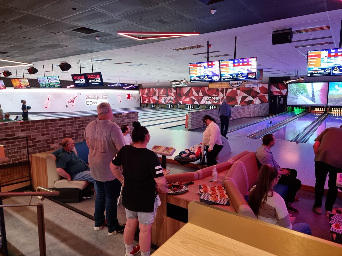 WorkzoneTraffic's tweet photo. Workzone bowling night!
Pins down = great fun.
#workzoneway https://t.co/JgnhSzVK0X