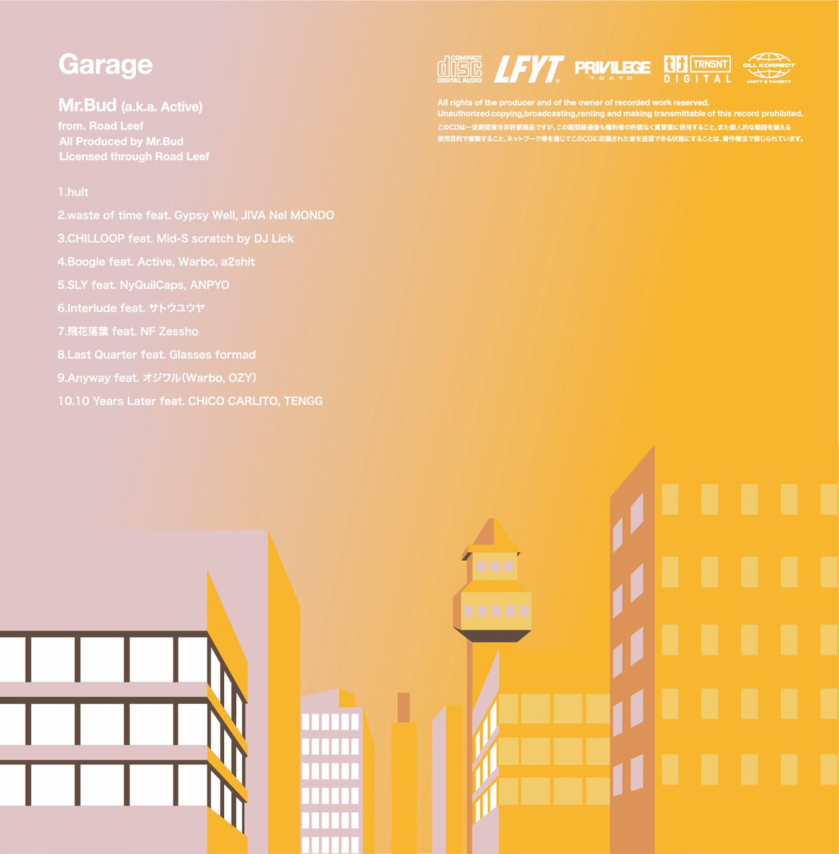 active_bud's tweet photo. Mr.Bud album『Gargae』
11.13.2021 (Sat)
Release &amp; Launch Party at PRIVILEGE TOKYO

feat.
Gypsy Well
JIVA Nel MONDO
Mid-S
DJ Lick
Active
Warbo
a2shit
NyQuilCaps
ANPYO
サトウユウヤ
NF Zessho
Glasses formad
OZY
CHICO CARLITO
TENGG

All Designed by JIVA Nel MONDO https://t.co/l6klnxw3hn