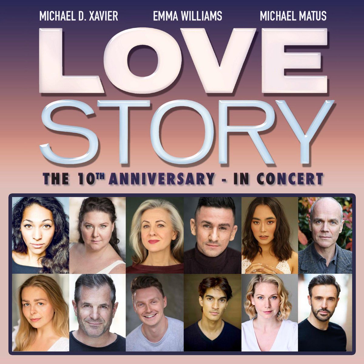 LoveStoryLDN's tweet image. ⭐️ ANNOUNCEMENT ⭐️

We’re thrilled to announce our full cast joining @michaelxavierUK and @Williamstweet for Howard Goodall’s Love Story ❤️ 

Hear this beautiful score in this one-off 10th Anniversary Concert 🎵 

🗓 November 28th, 2021
📍@cadoganhall 
🎟 cadoganhall.com/whats-on/love-…