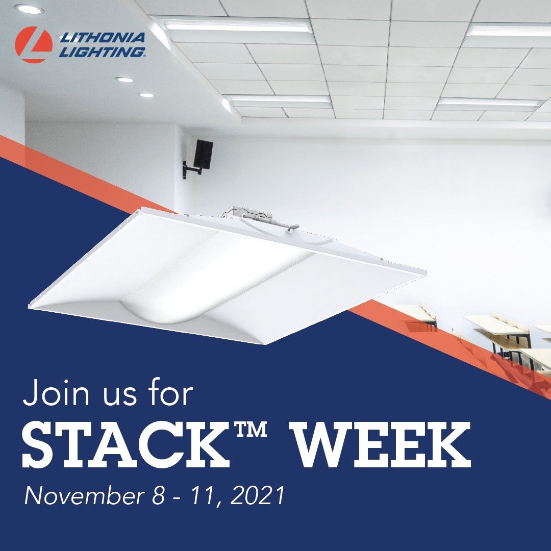AcuityBrandsCAN's tweet photo. STACK WEEK IS COMING! Register today @lithoniaLED
Link - https://t.co/KKrRfYg2Ew
#NextGenLighting #STACKFAM #STACKPACK #STACKSwitch #STACKweek #LithoniaLighting #troffers #acuitybrands #acuitybrandscanada #acuitybrandsgta #acuitybrandstoronto #lighting #commerciallighting https://t.co/Q567O2Gpjk